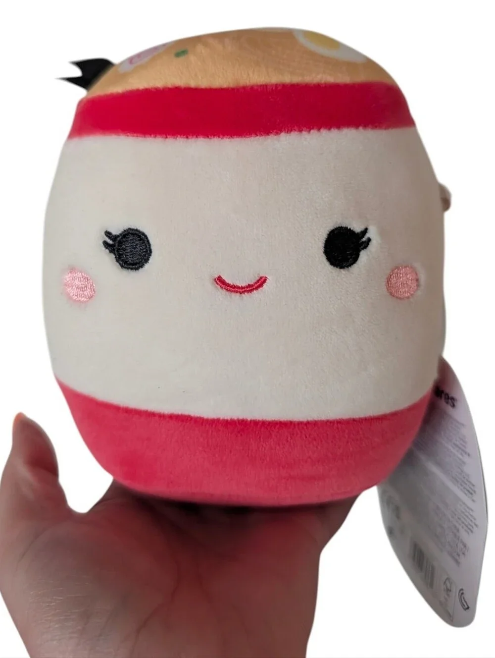 Squishmallows Raisy Ramen Stuffed Toy New